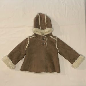 Baby Gap Wrap Faux Suede Jacket / Coat